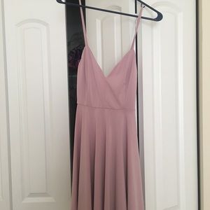 URBAN OUTFITTERS PINK STRAP DRESS